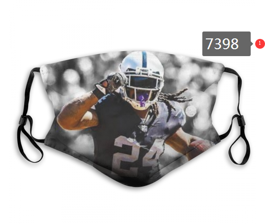 NFL 2020 Oakland Raiders #56 Dust mask with filter